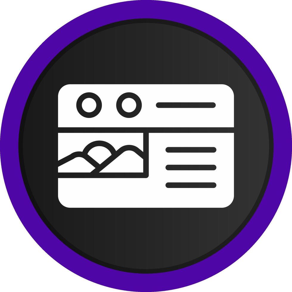 Blog Creative Icon Design vector