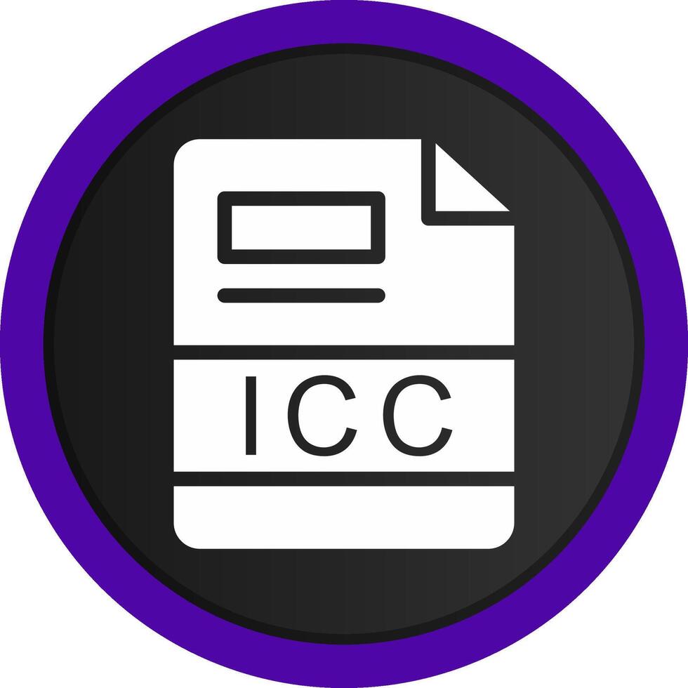 ICC Creative Icon Design vector