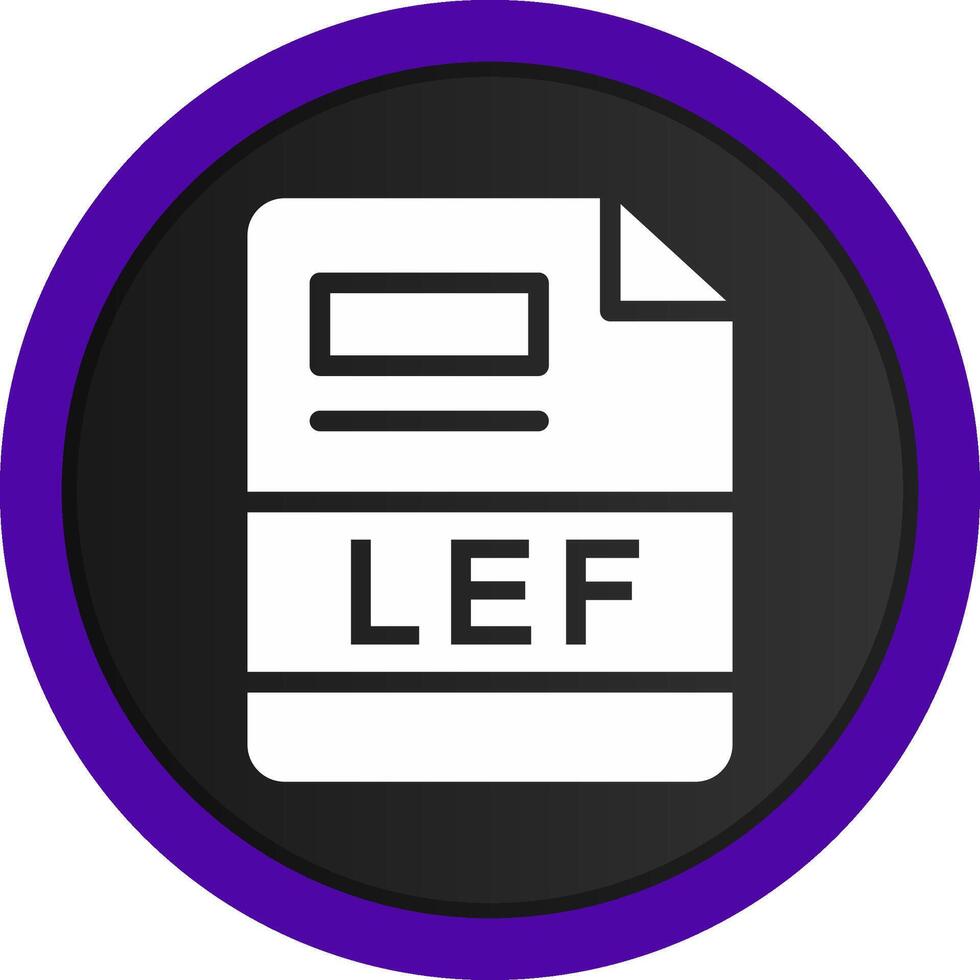 LEF Creative Icon Design vector