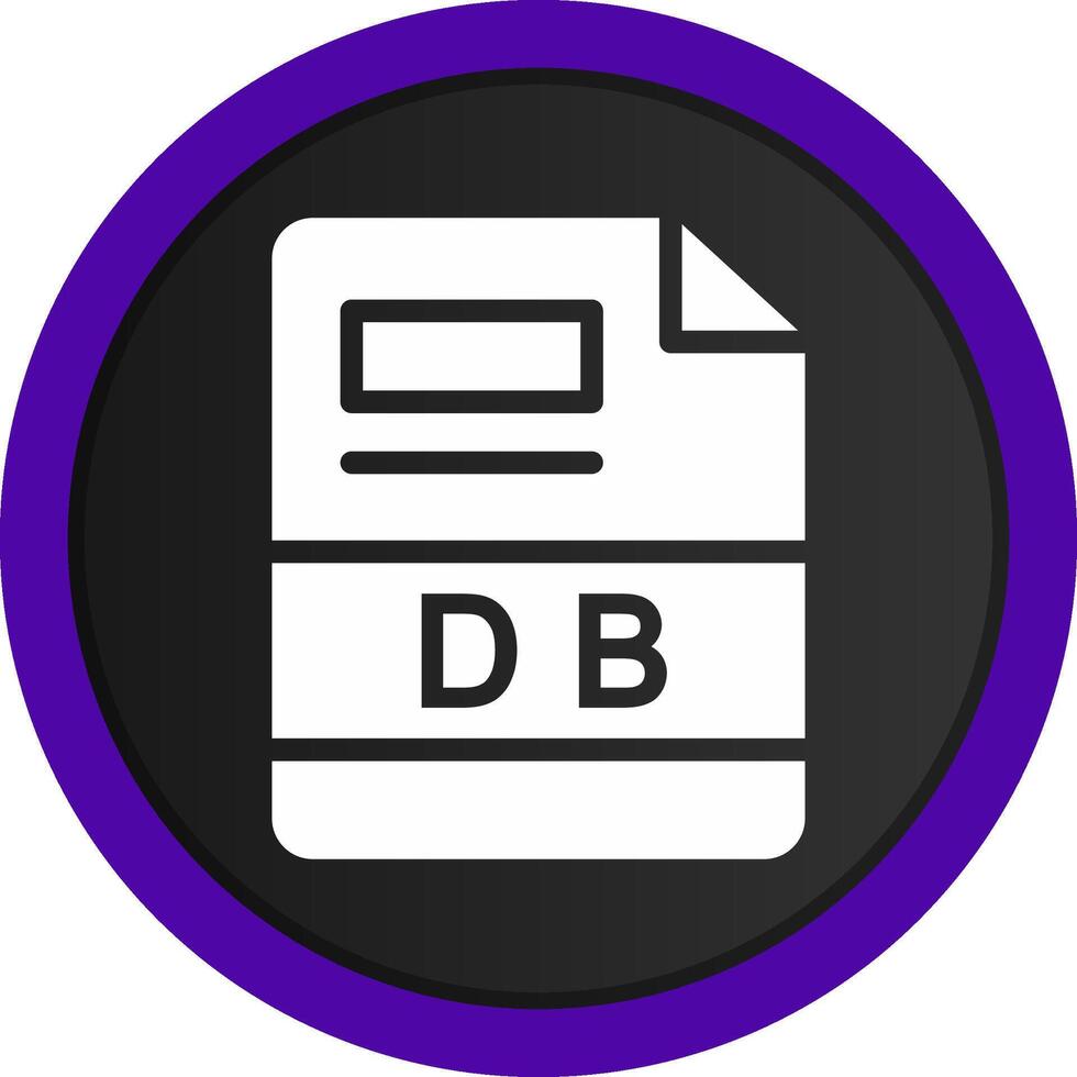 DB Creative Icon Design vector