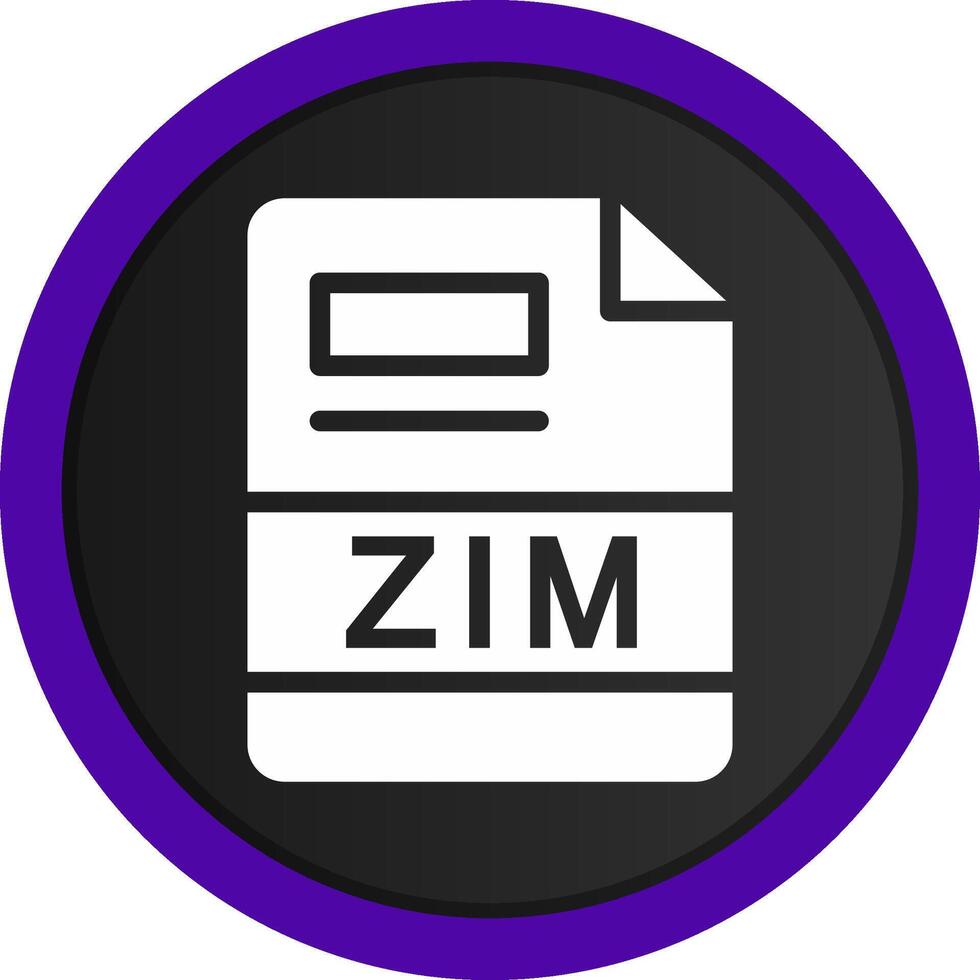 zim creativo icono diseño vector