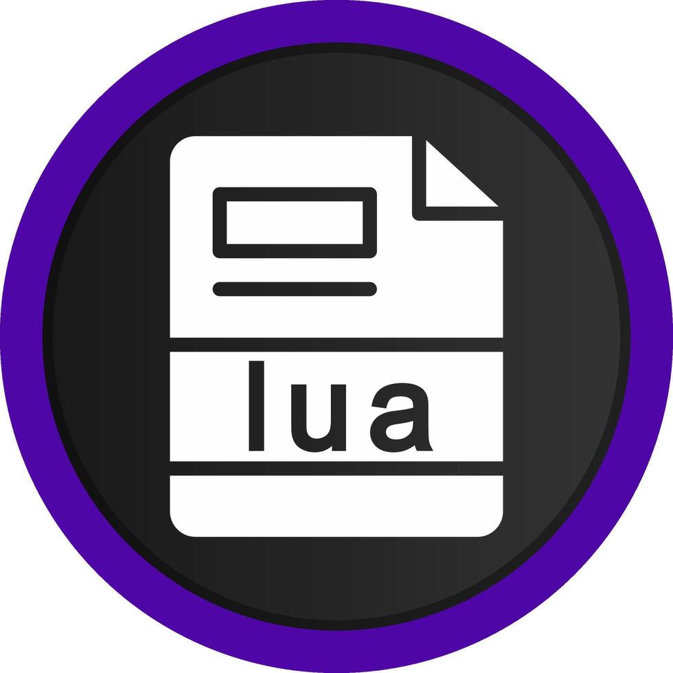 lua creativo icono diseño vector