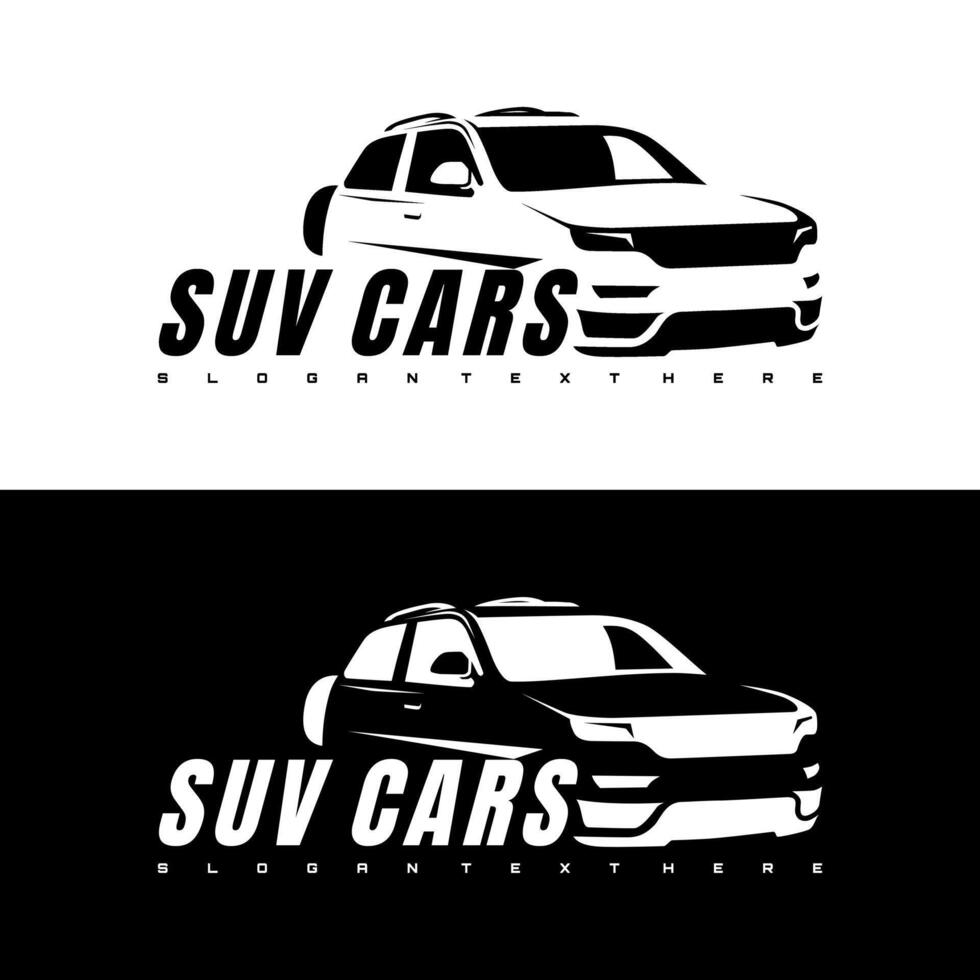 SUV CAR LOGO VECTOR ART