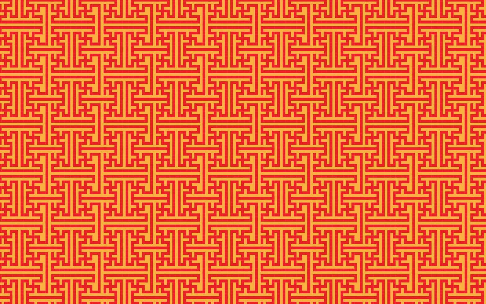 Traditional chinese oriental decorative pattern elements and separators vector