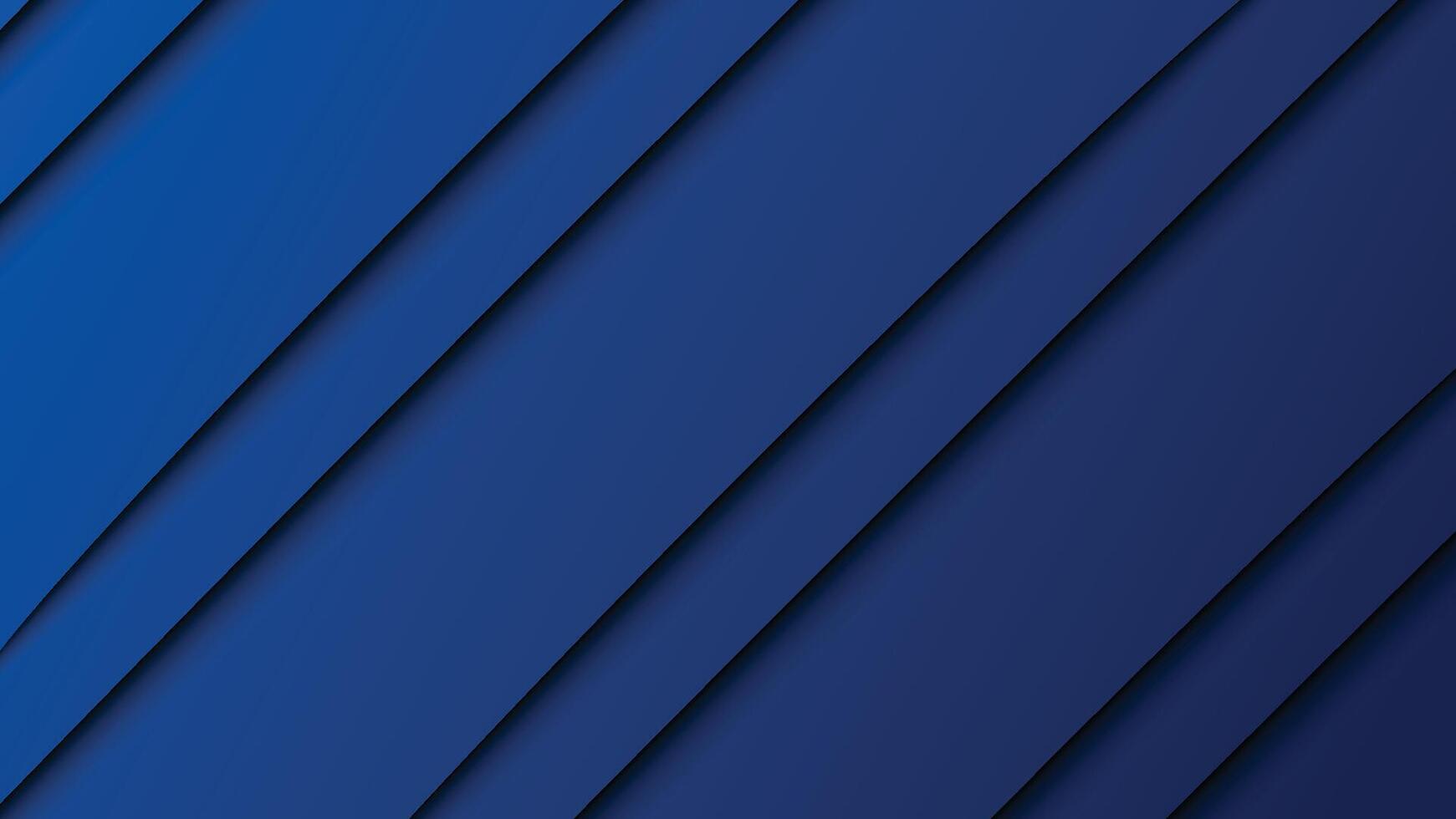 blue background with abstract modern paper cut pattern vector