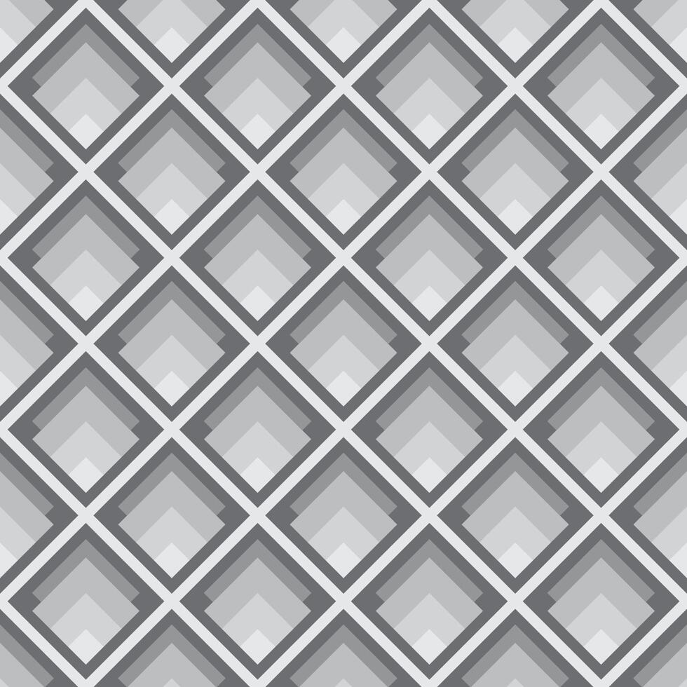 monochrome square seamless pattern background vector