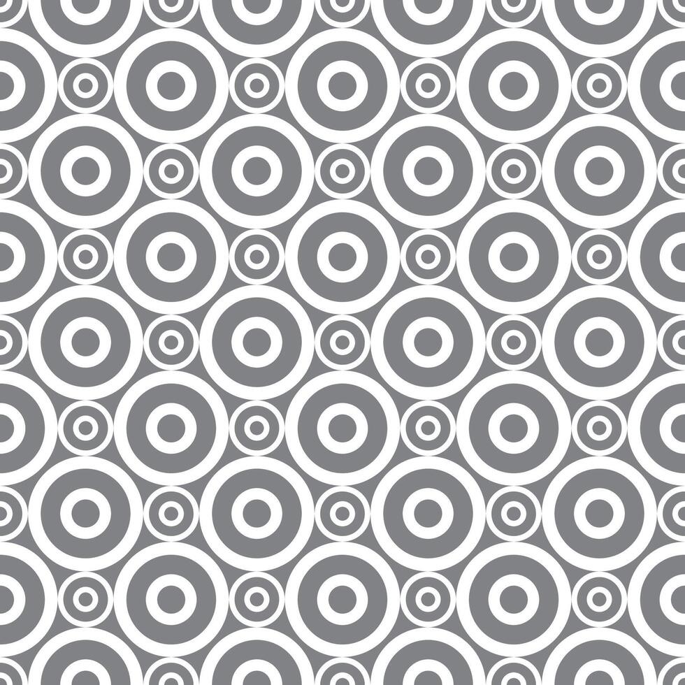 circular seamless pattern repeat background vector
