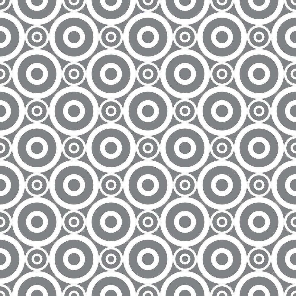 circular seamless pattern repeat background vector