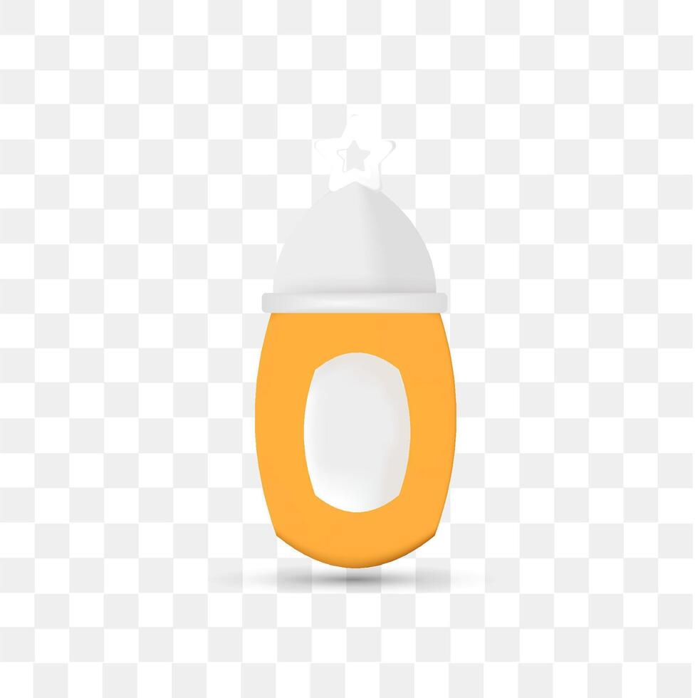 lantern lamp 3d illustration isolated vector