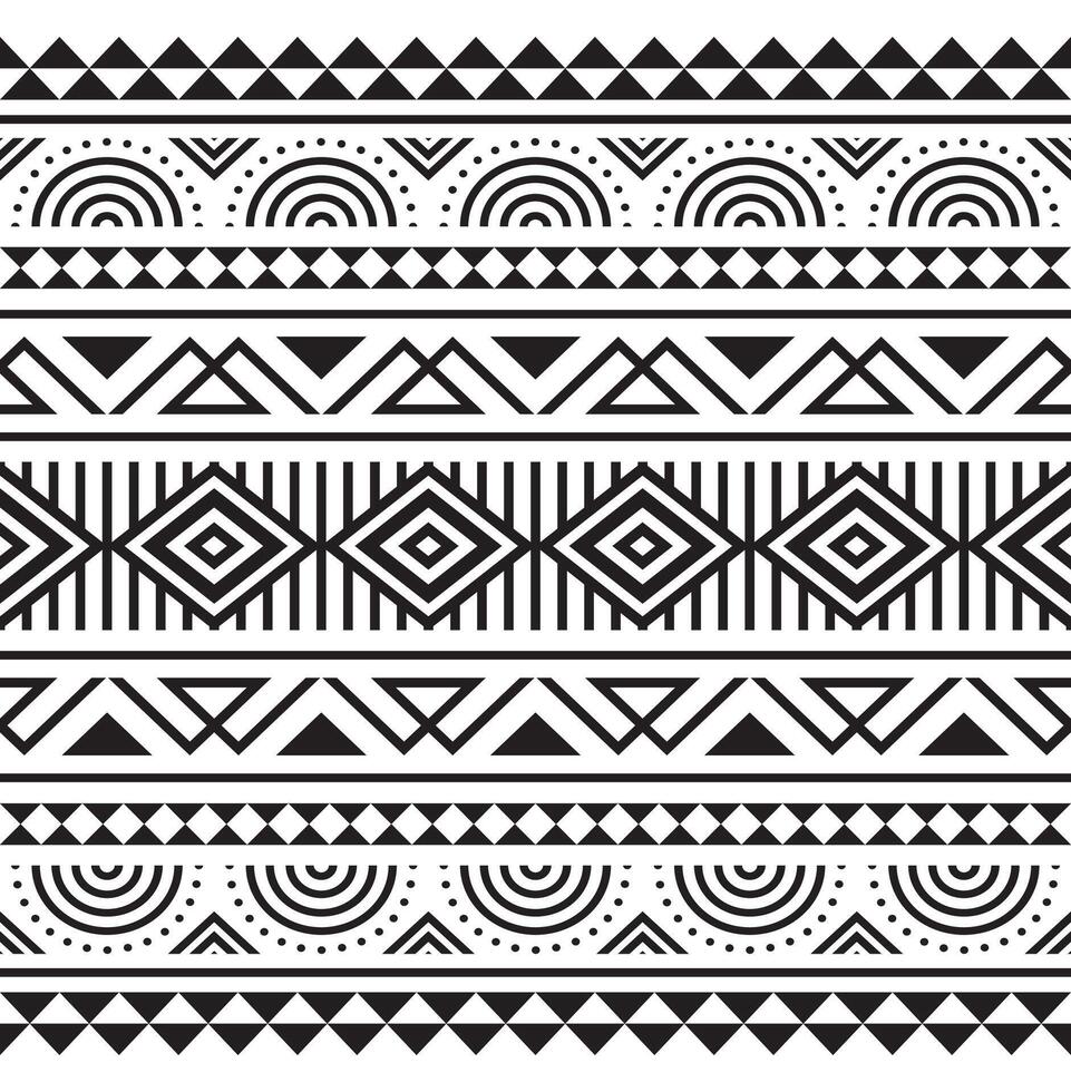 Seamless ethnic tribal pattern for fabric, wallpaper, card template, wrapping paper, carpet, textile, cover. ethnic style pattern vector
