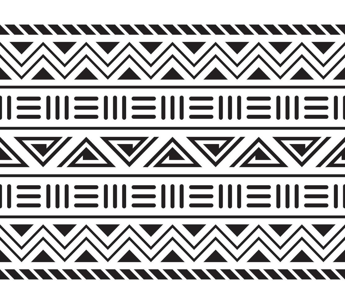 aztec tribal seamless ethnic pattern for fabric, wallpaper, card template, wrapping paper, carpet, textile, cover vector