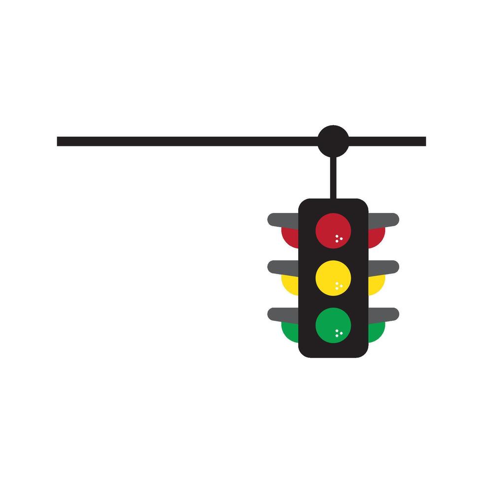 icono de semáforo vector