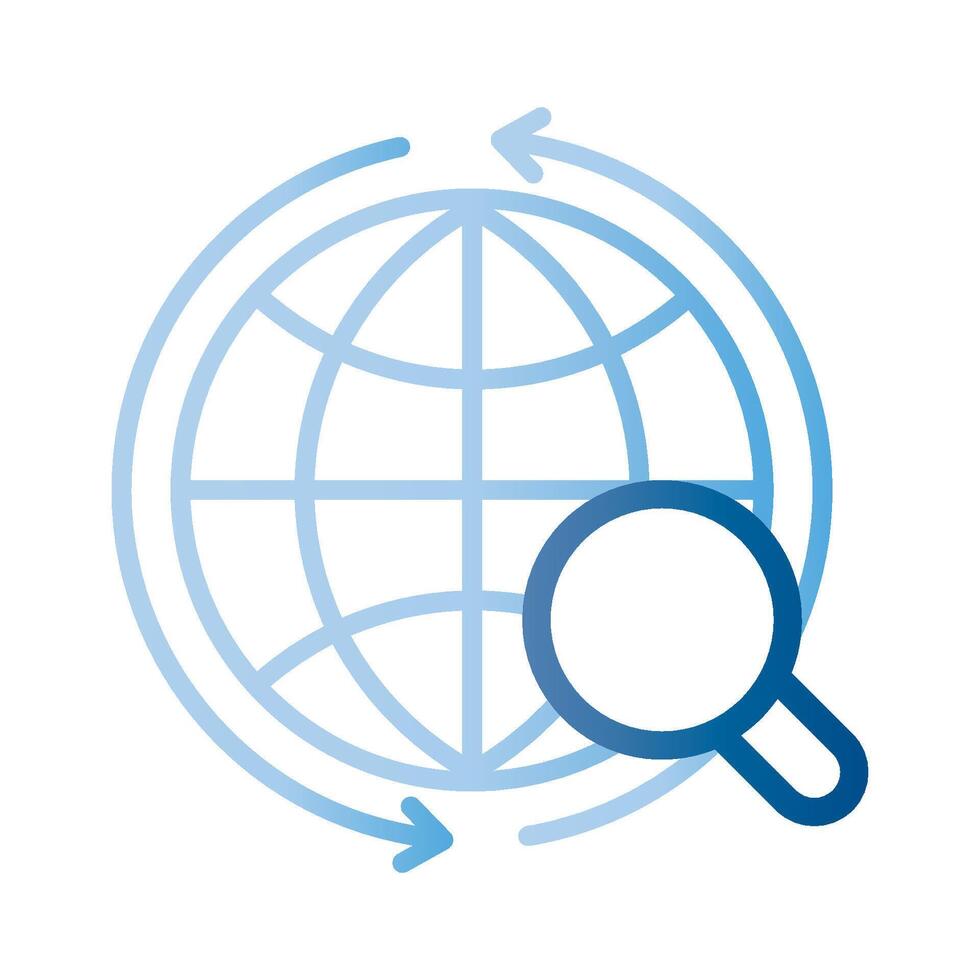 globe icon vector