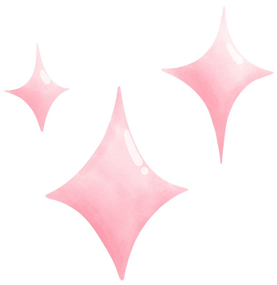 roze fonkeling effect png