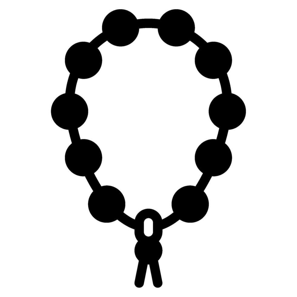 Prayer Beads Icon Ramadan, for infographic, web, app, etc vector