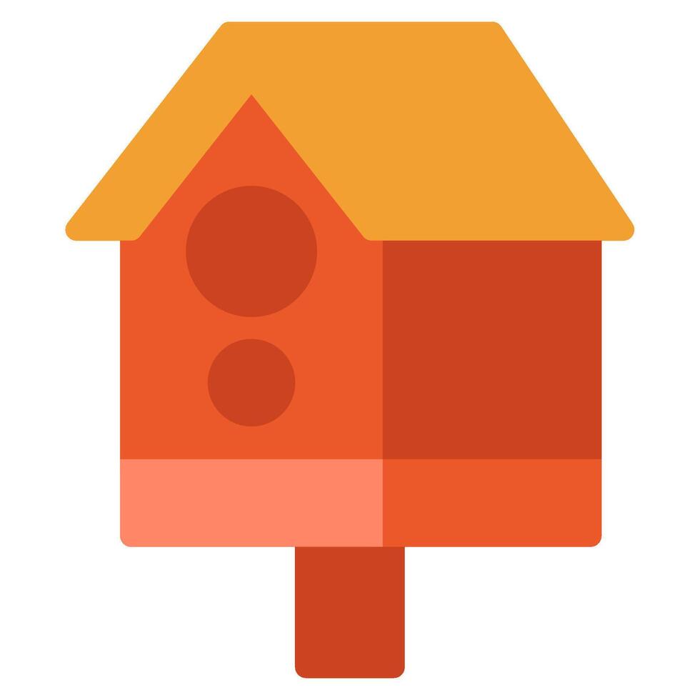 Birdhouse Icon Spring, for uiux, web, app, infographic, etc vector