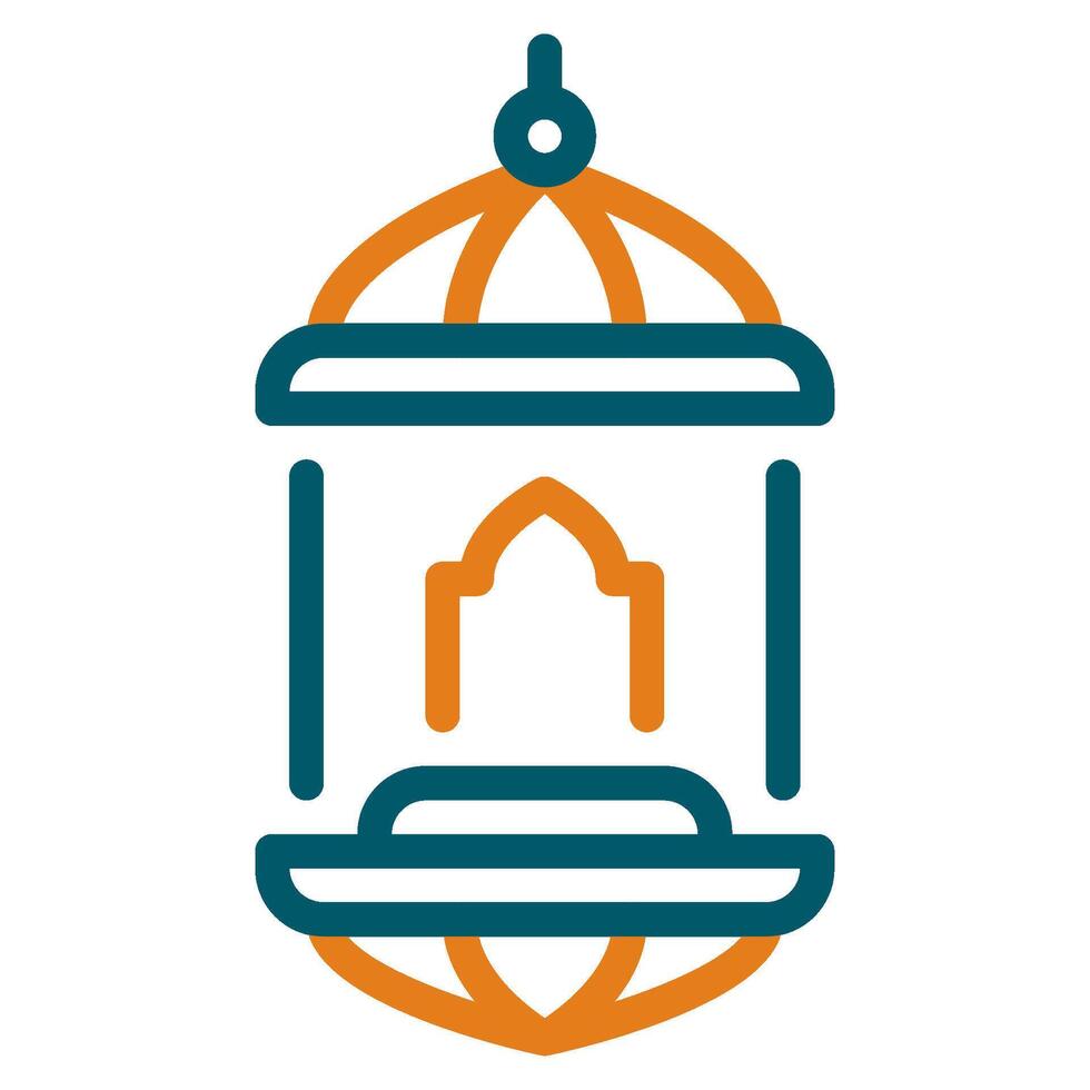 linterna icono ramadán, para infografía, web, aplicación, etc vector