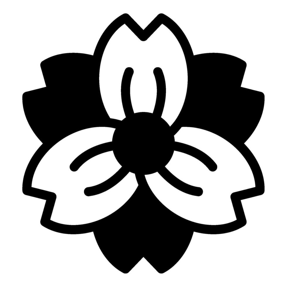 Blossom Icon Spring, for uiux, web, app, infographic, etc vector