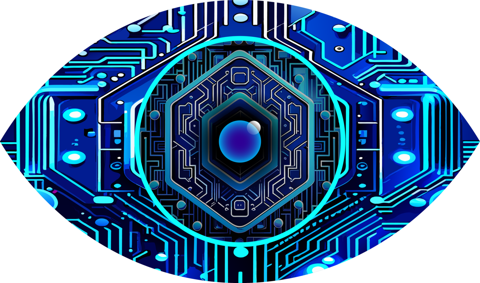 eye circuit digital technology png