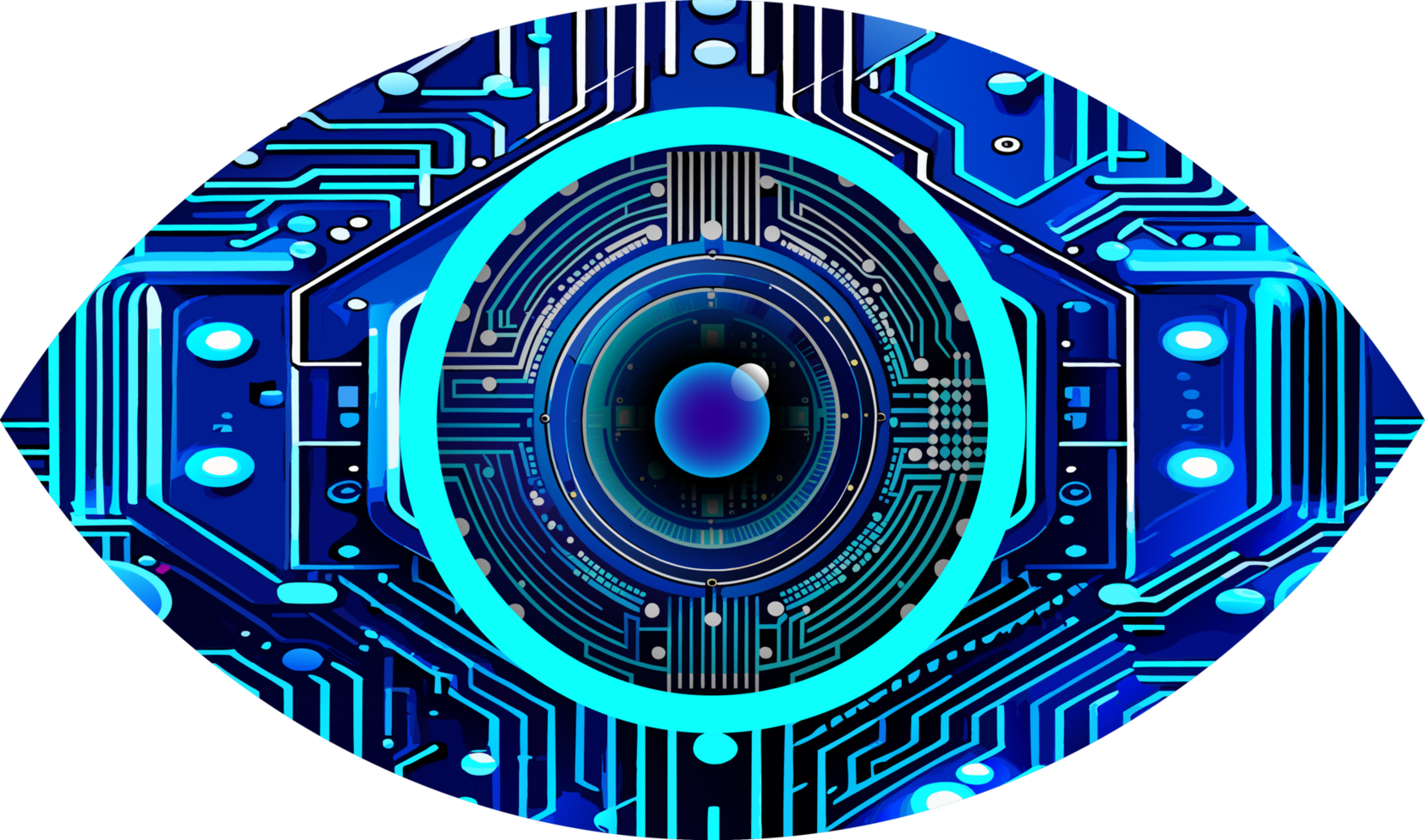eye circuit digital technology png