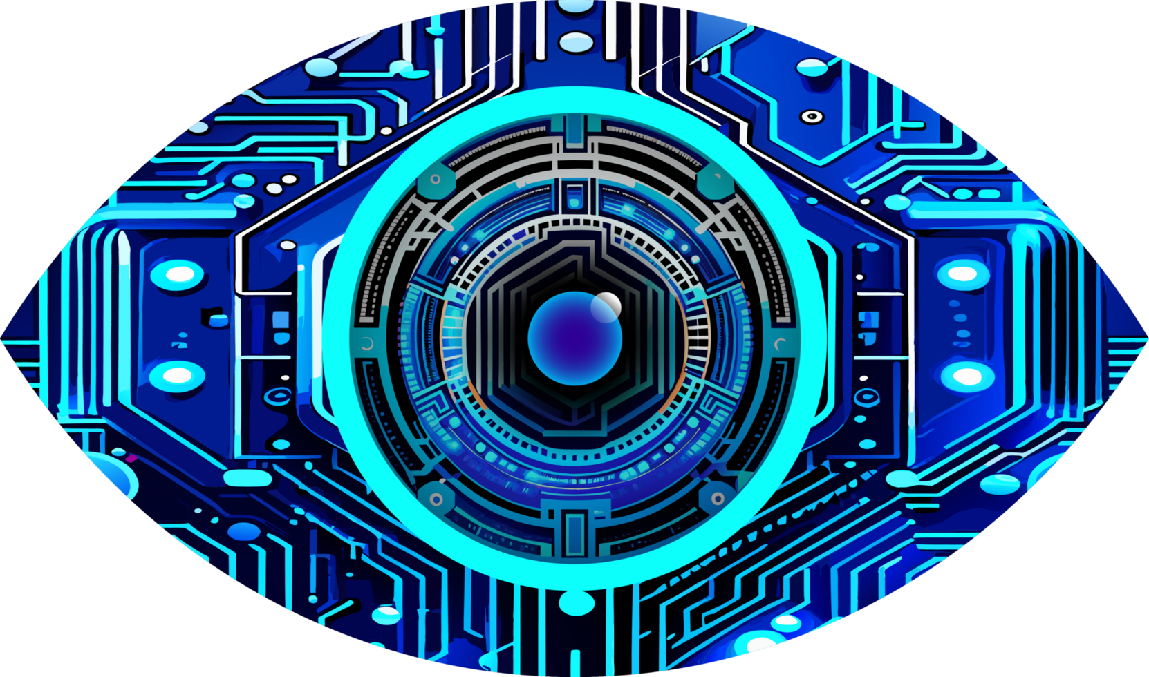 eye circuit digital technology png