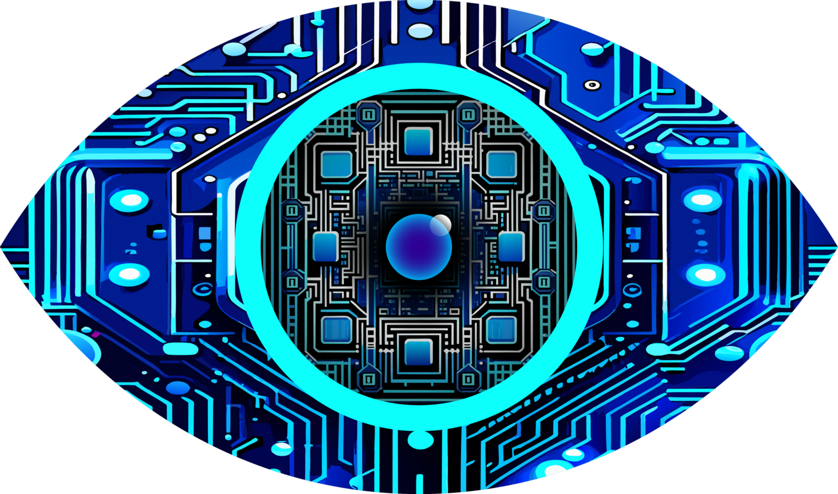 eye circuit digital technology png
