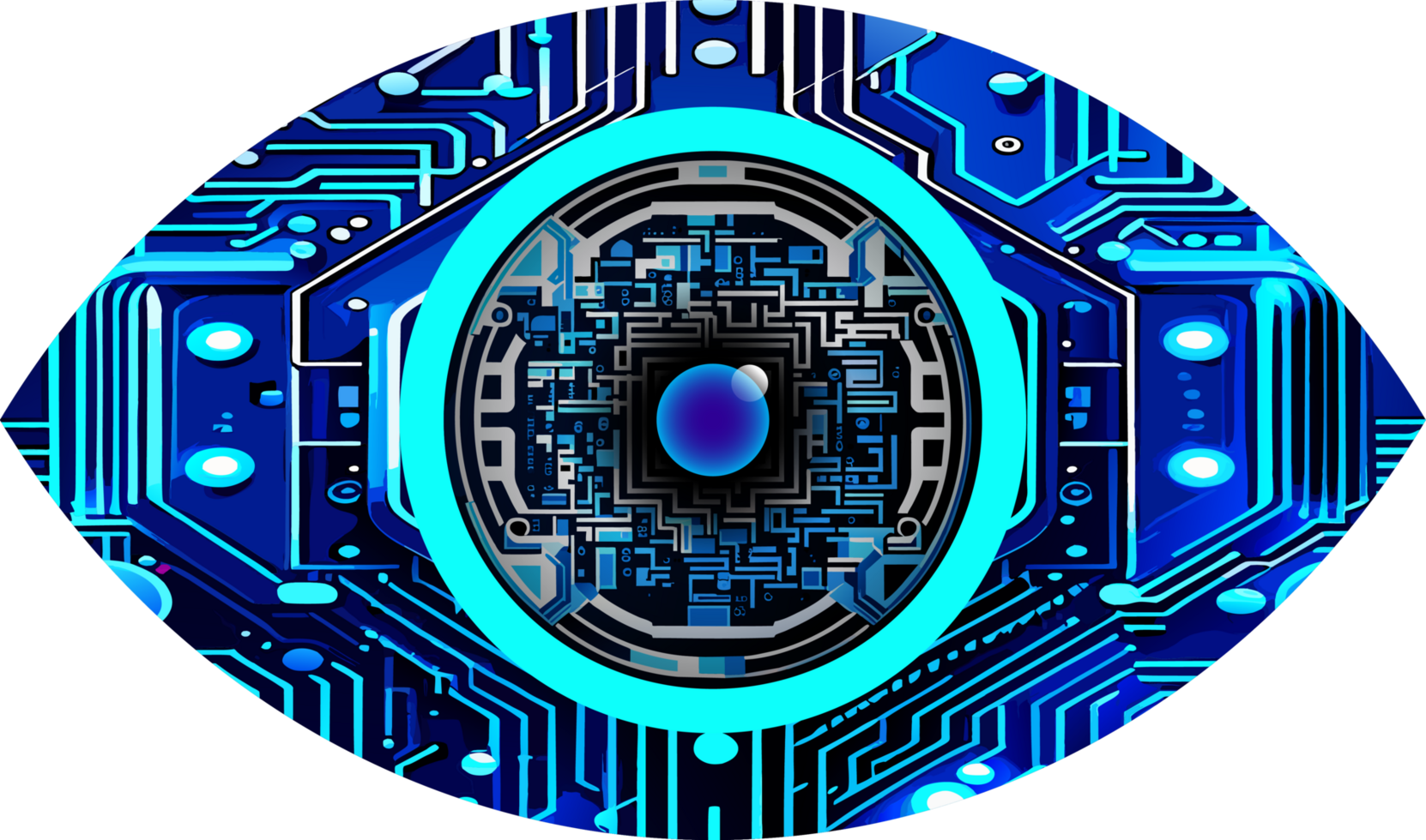 eye circuit digital technology png