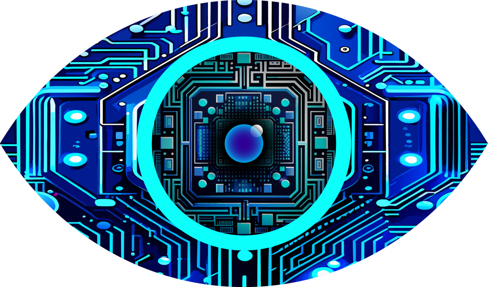 eye circuit digital technology png