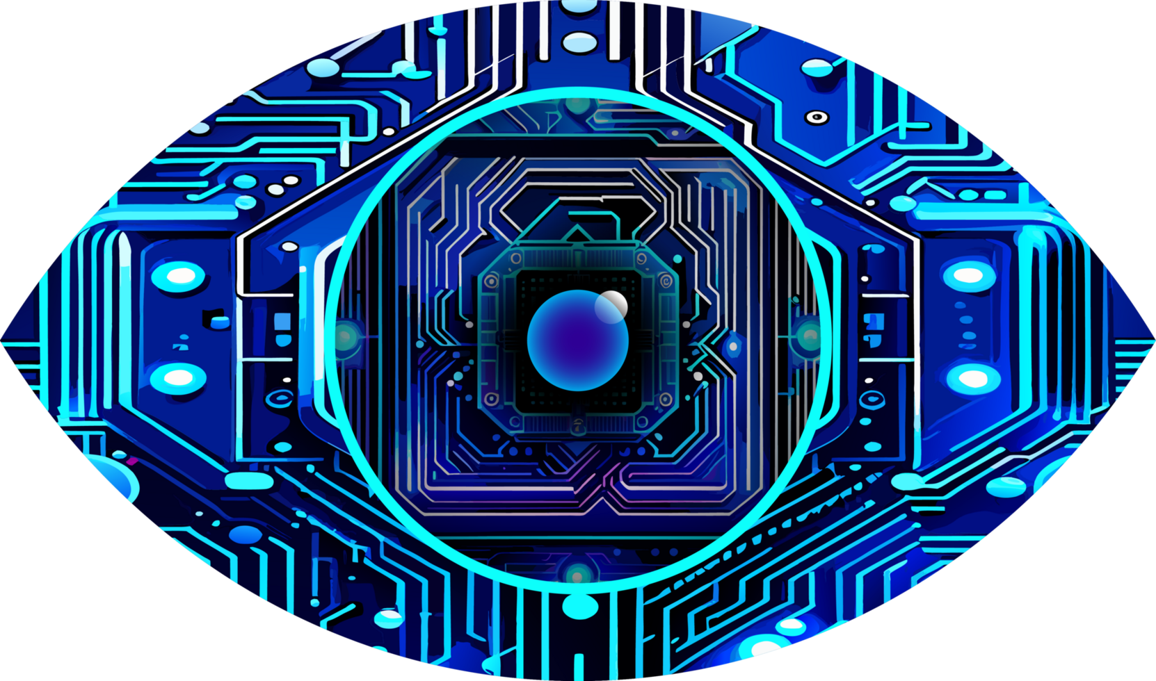 eye circuit digital technology png