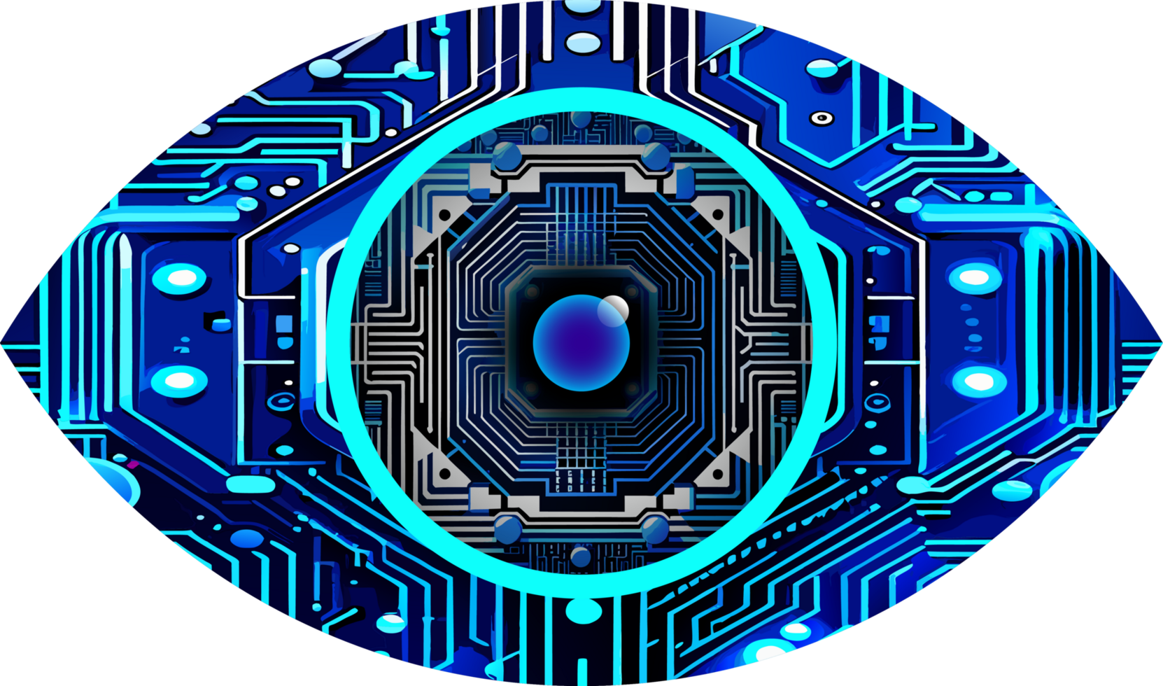 eye circuit digital technology png