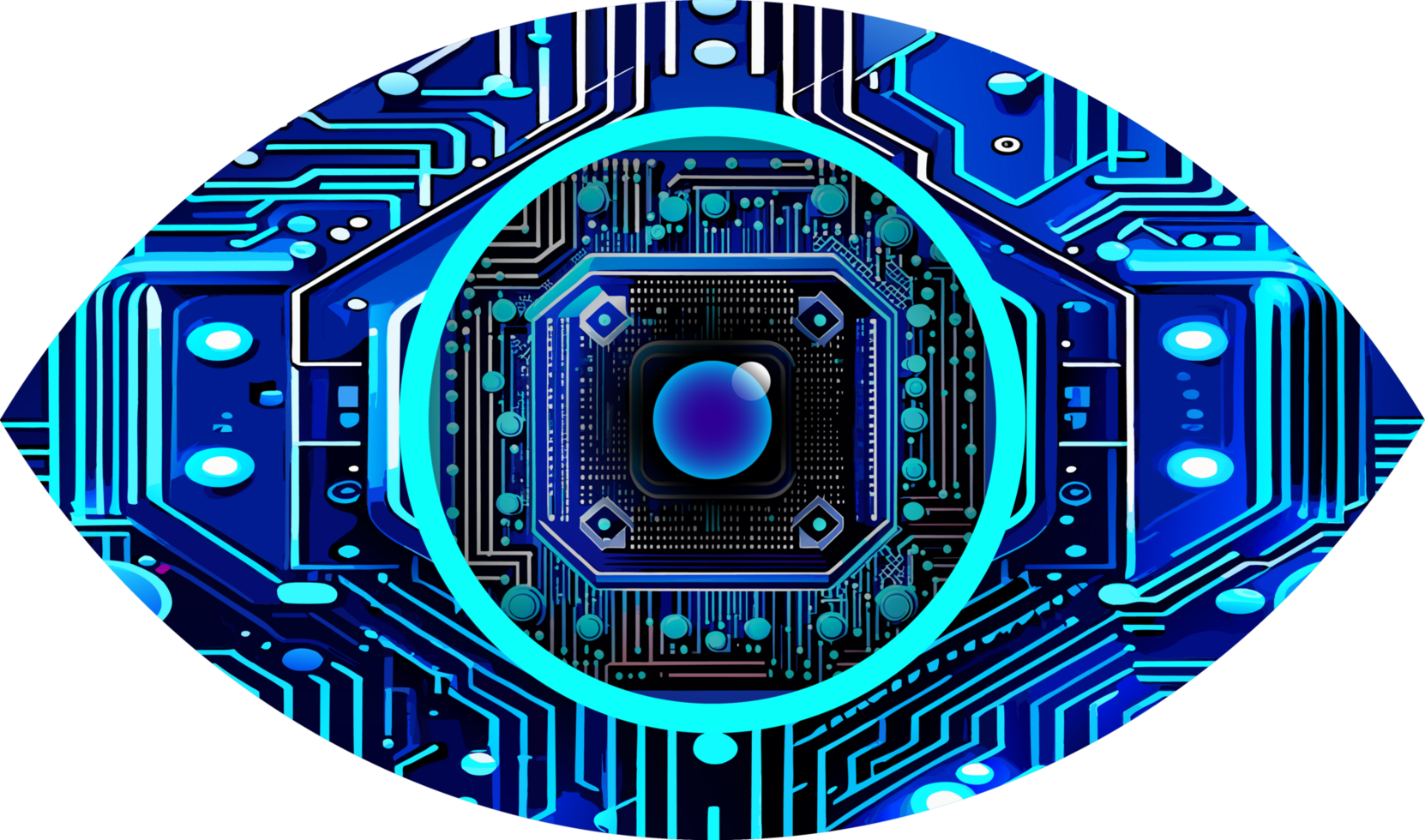 eye circuit digital technology png
