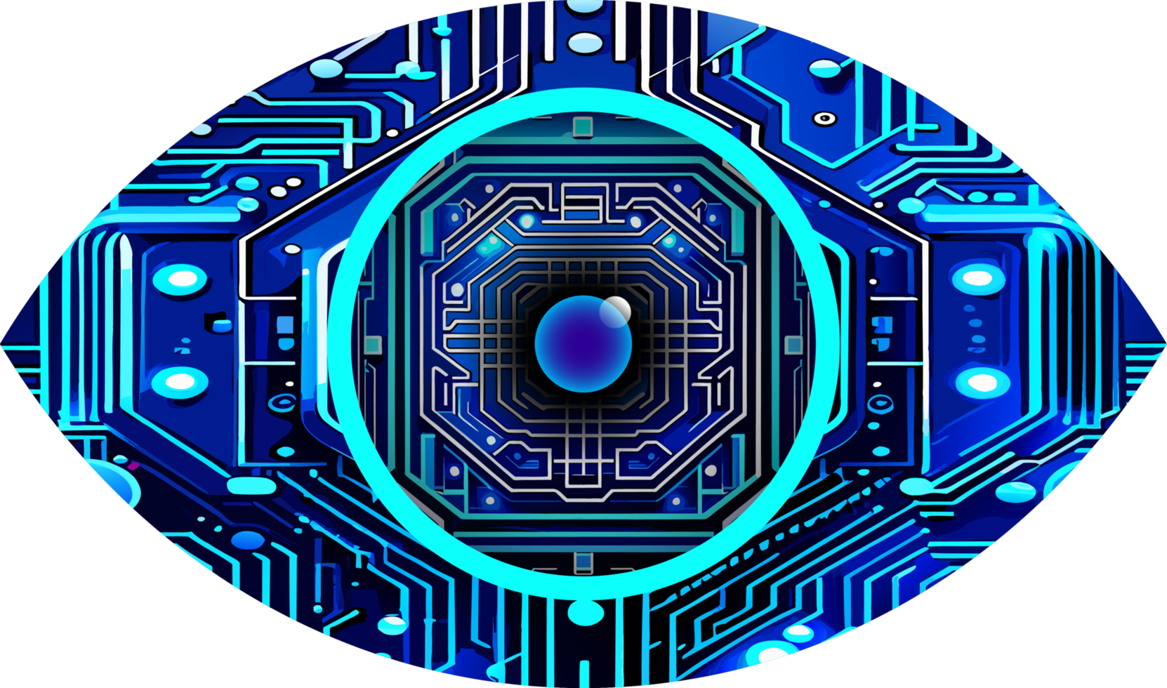 eye circuit digital technology png