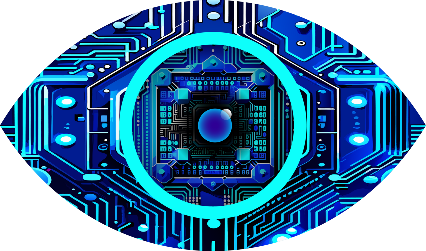 eye circuit digital technology png