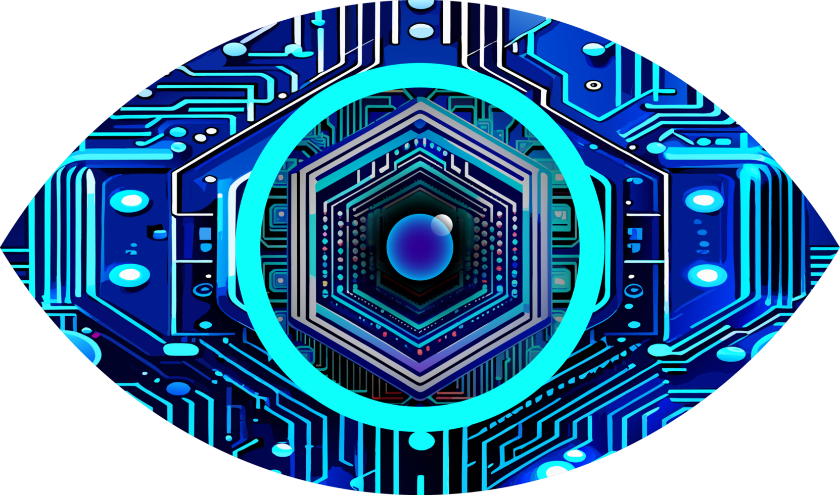 eye circuit digital technology 38441627 PNG
