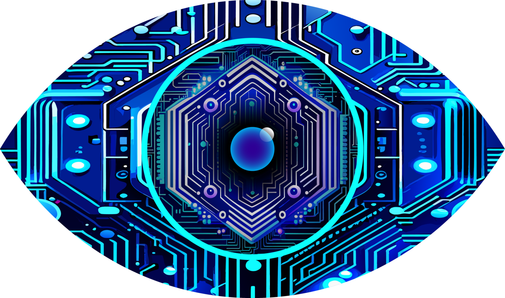 eye circuit digital technology png