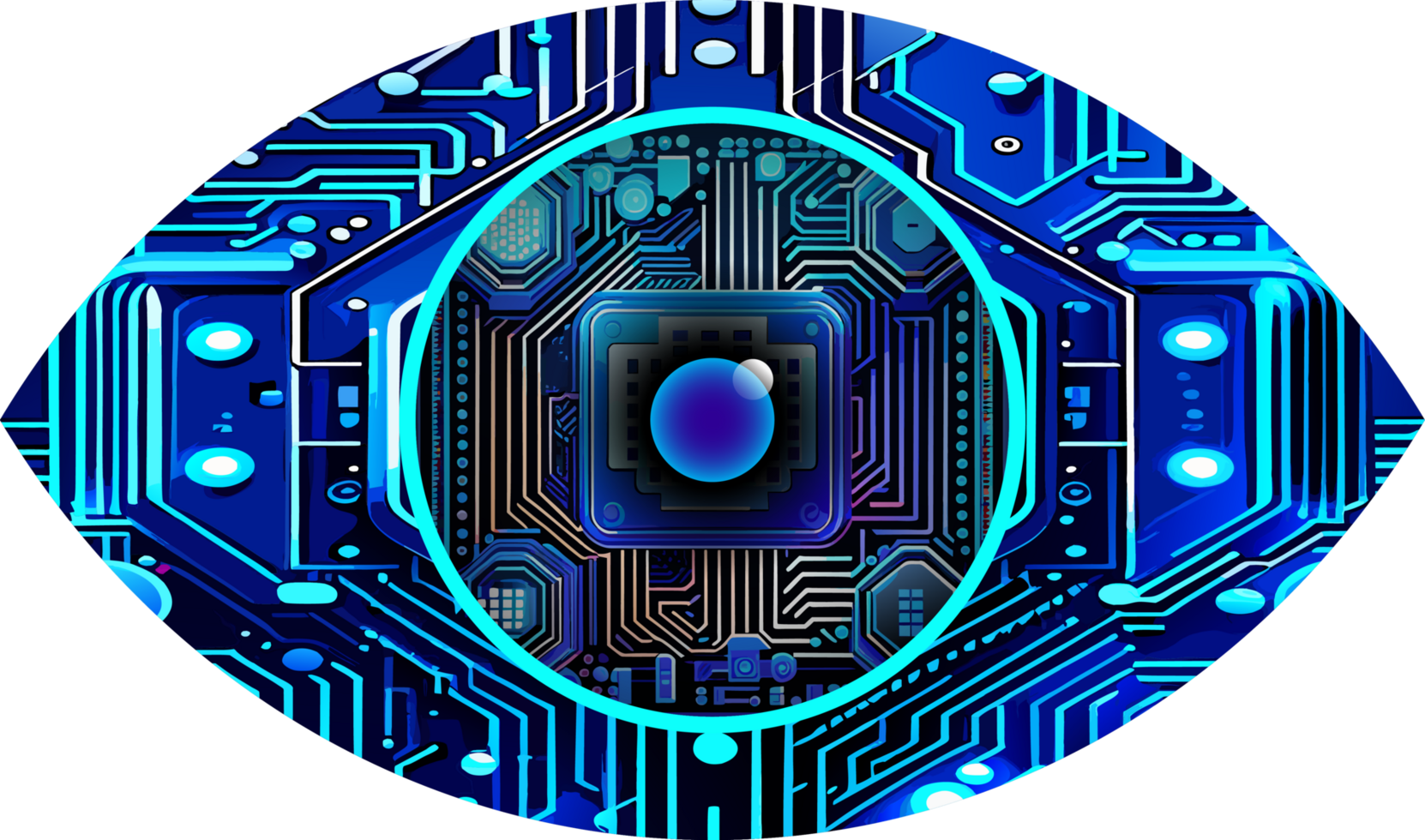 eye circuit digital technology png