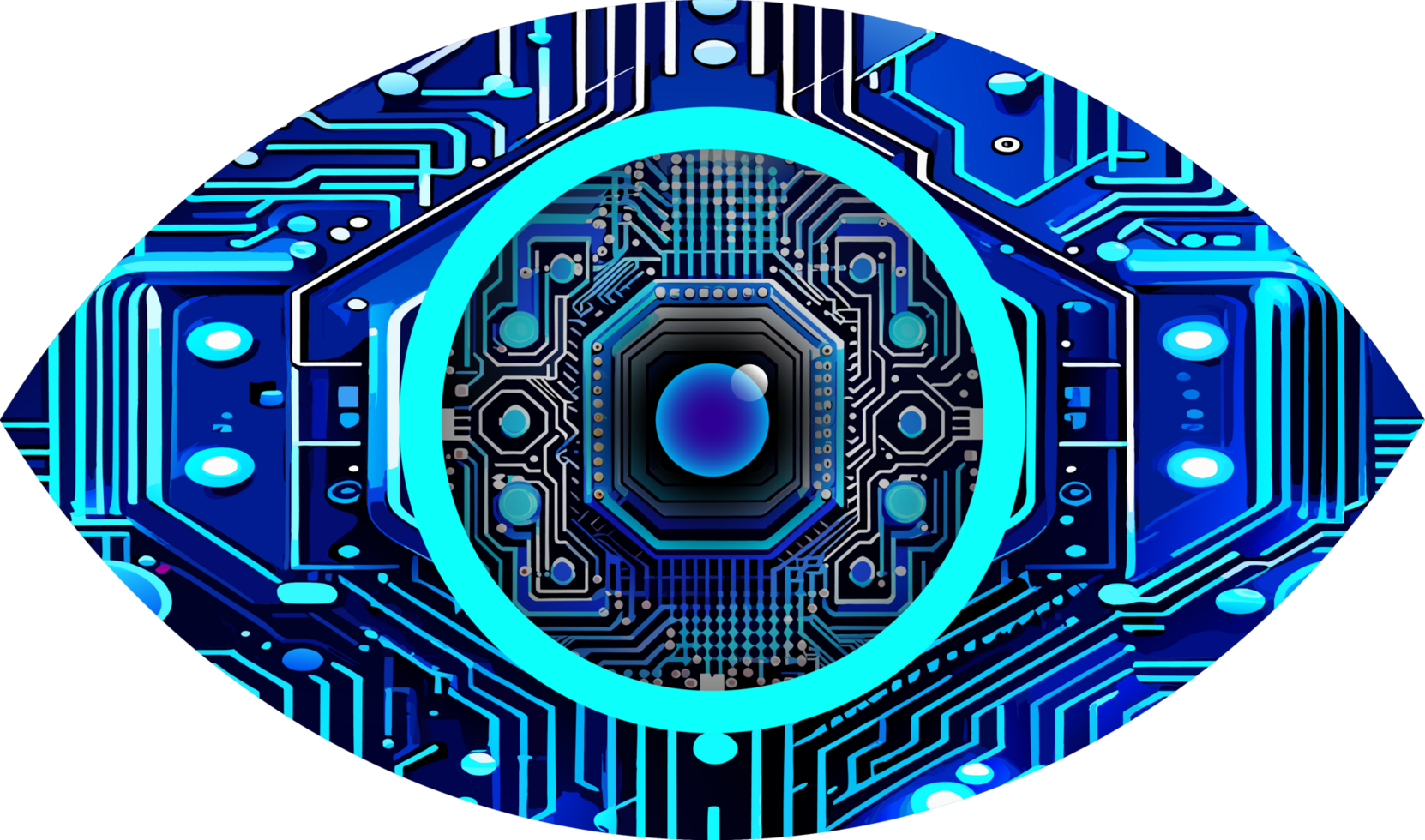 eye circuit digital technology png