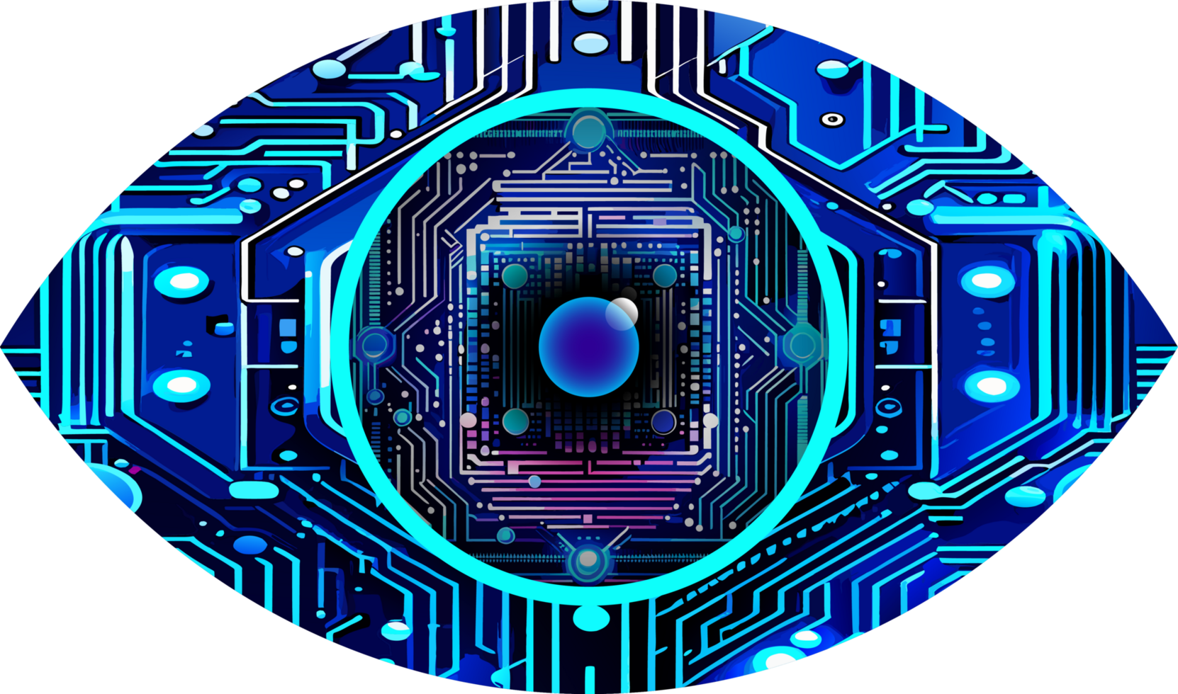 eye circuit digital technology png