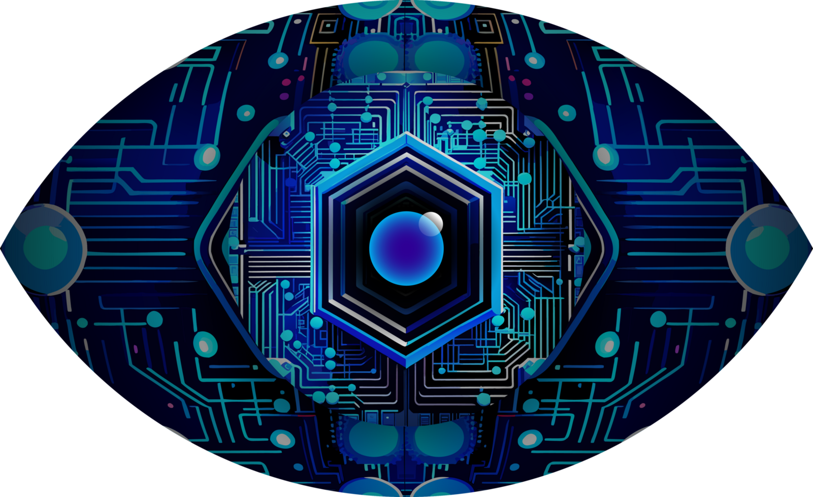 eye circuit digital technology png