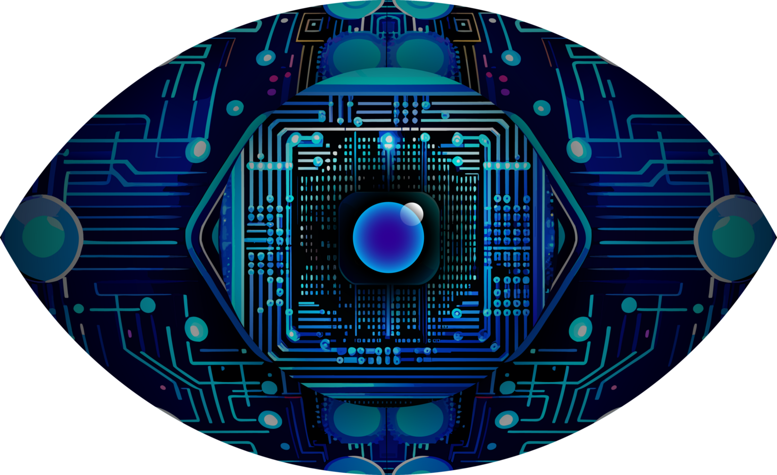 eye circuit digital technology 38441688 PNG
