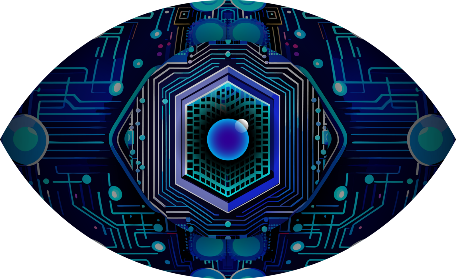 eye circuit digital technology png