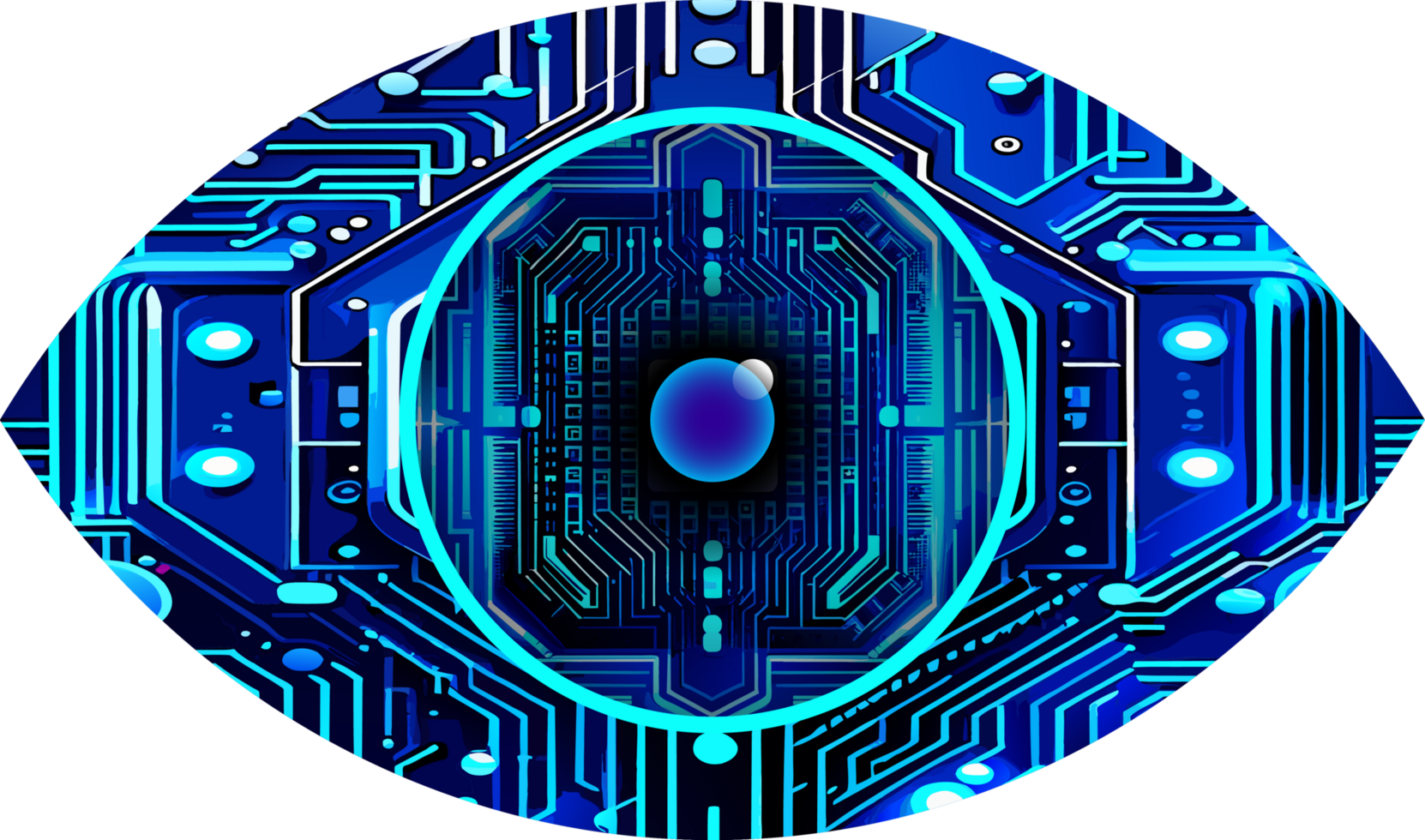 eye circuit digital technology png