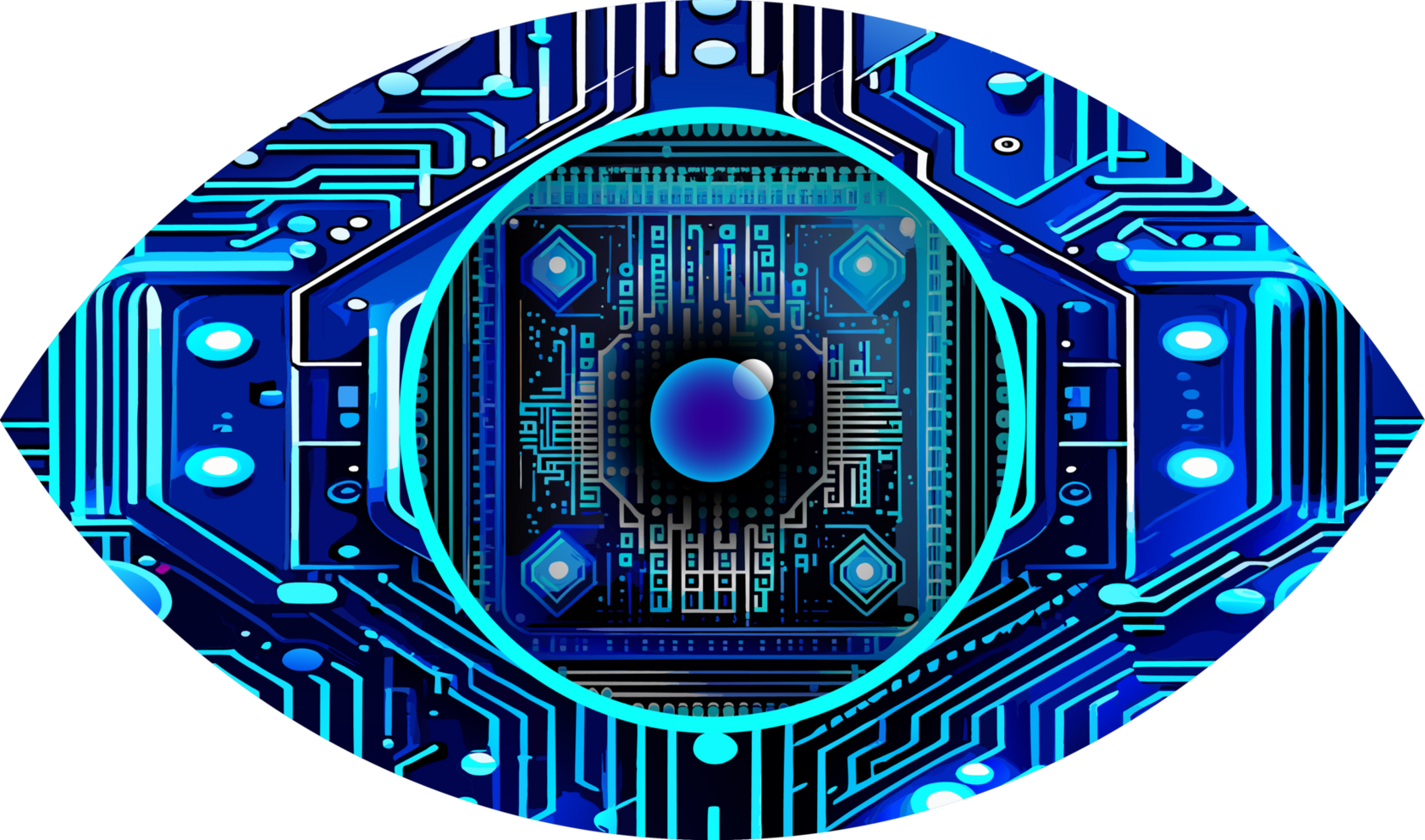 eye circuit digital technology png