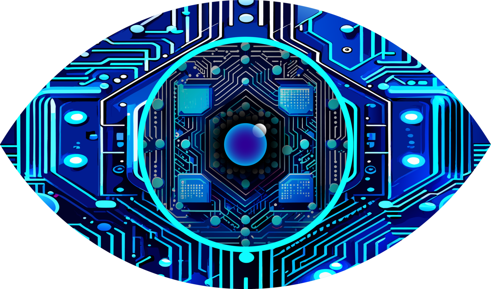 eye circuit digital technology png