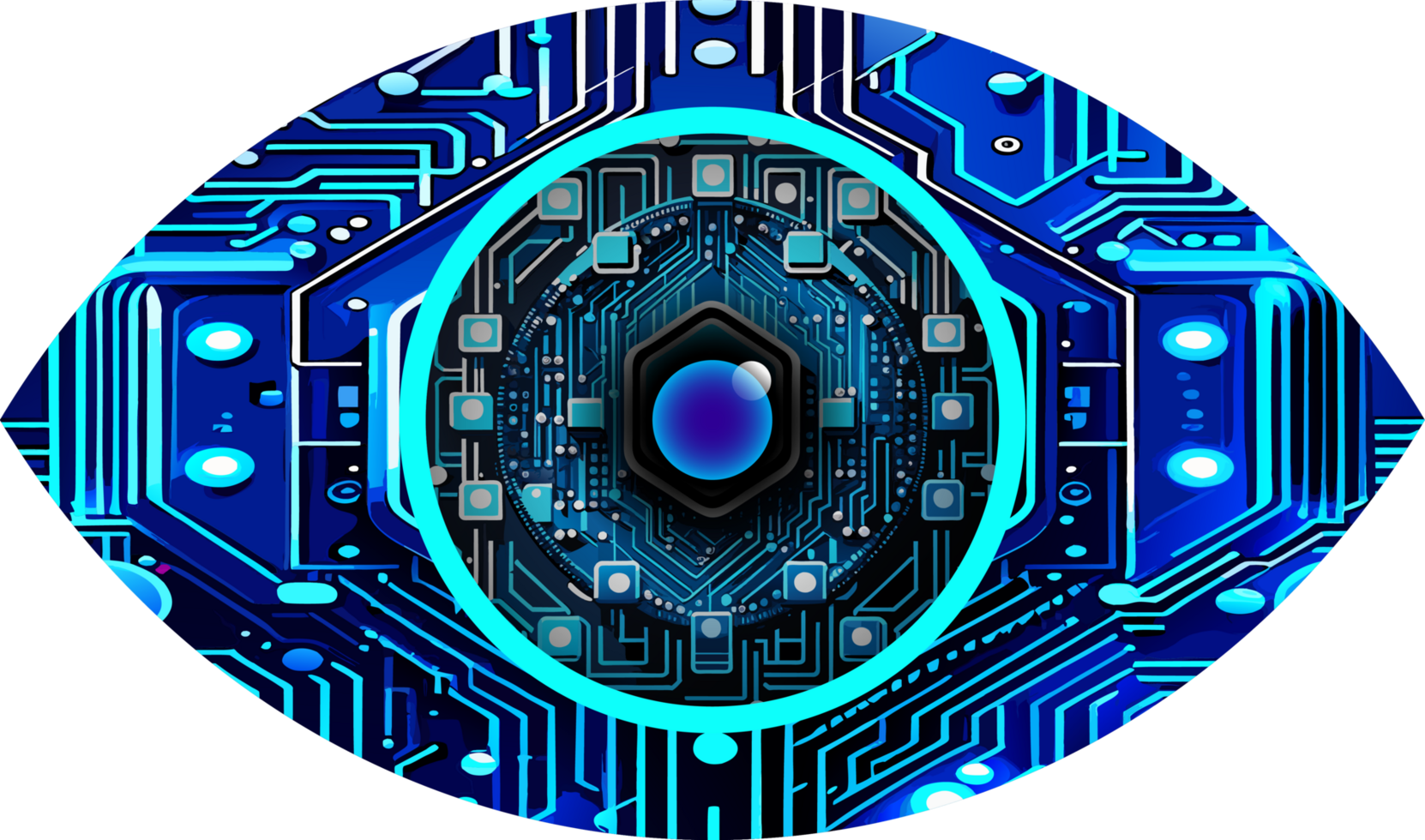 eye circuit digital technology png