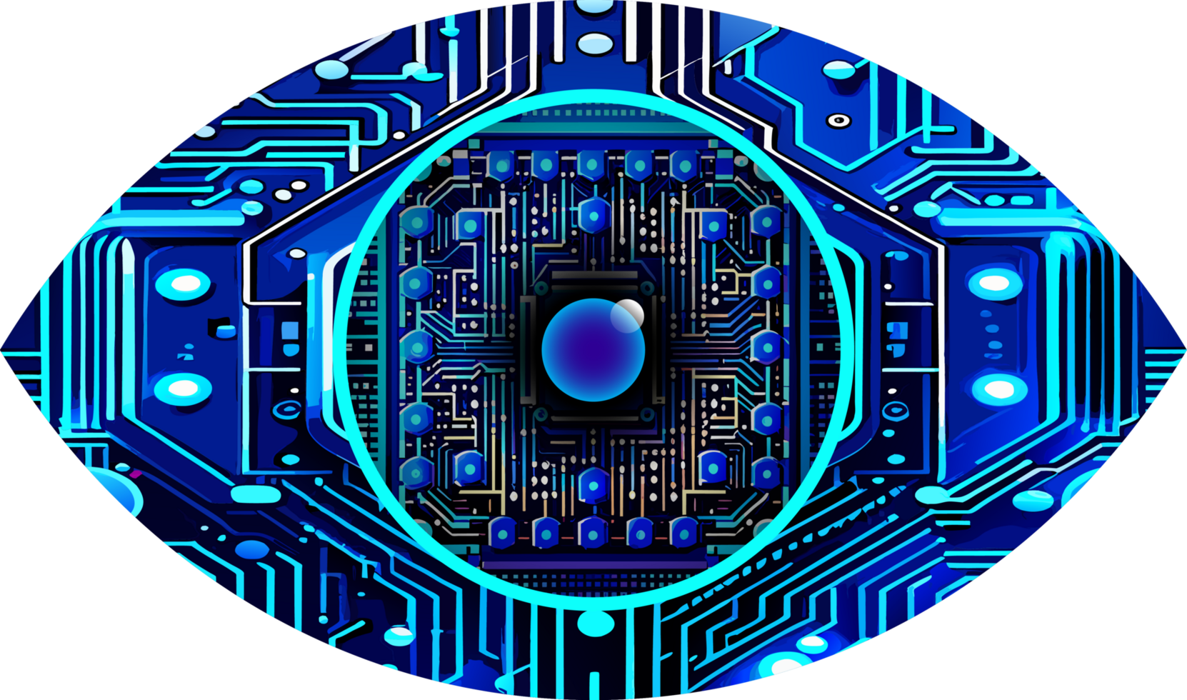 eye circuit digital technology png