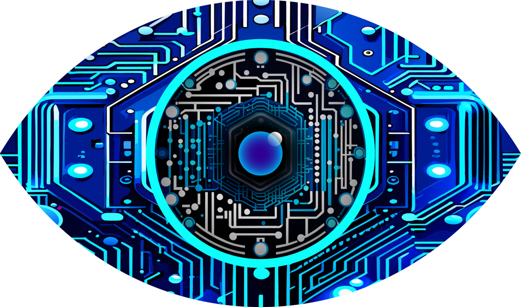 eye circuit digital technology png