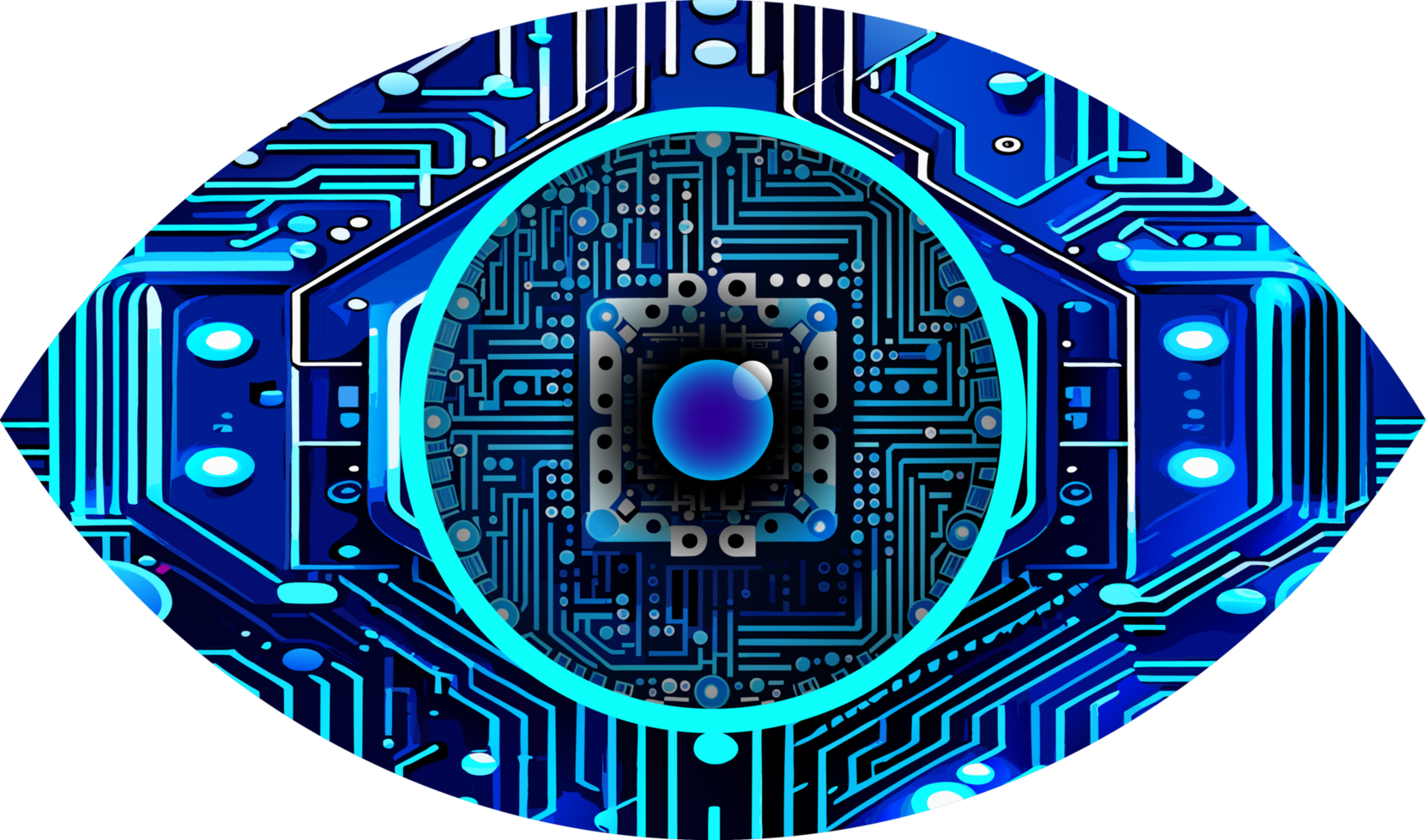 eye circuit digital technology png