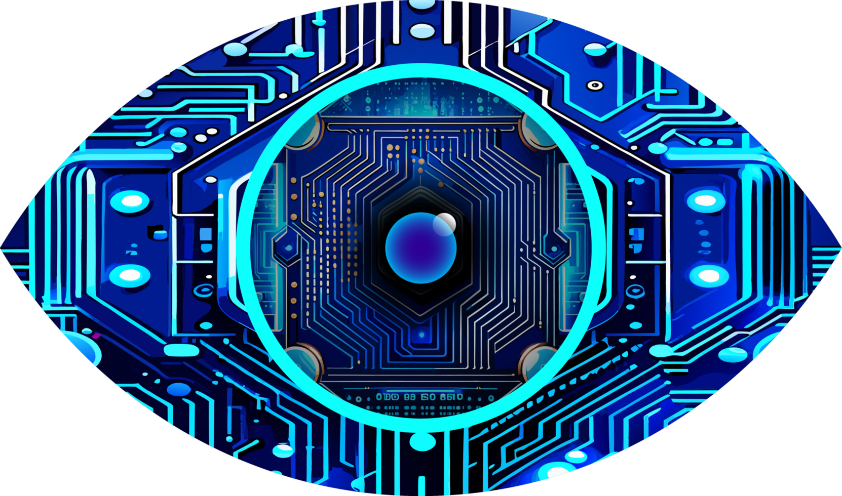 eye circuit digital technology png