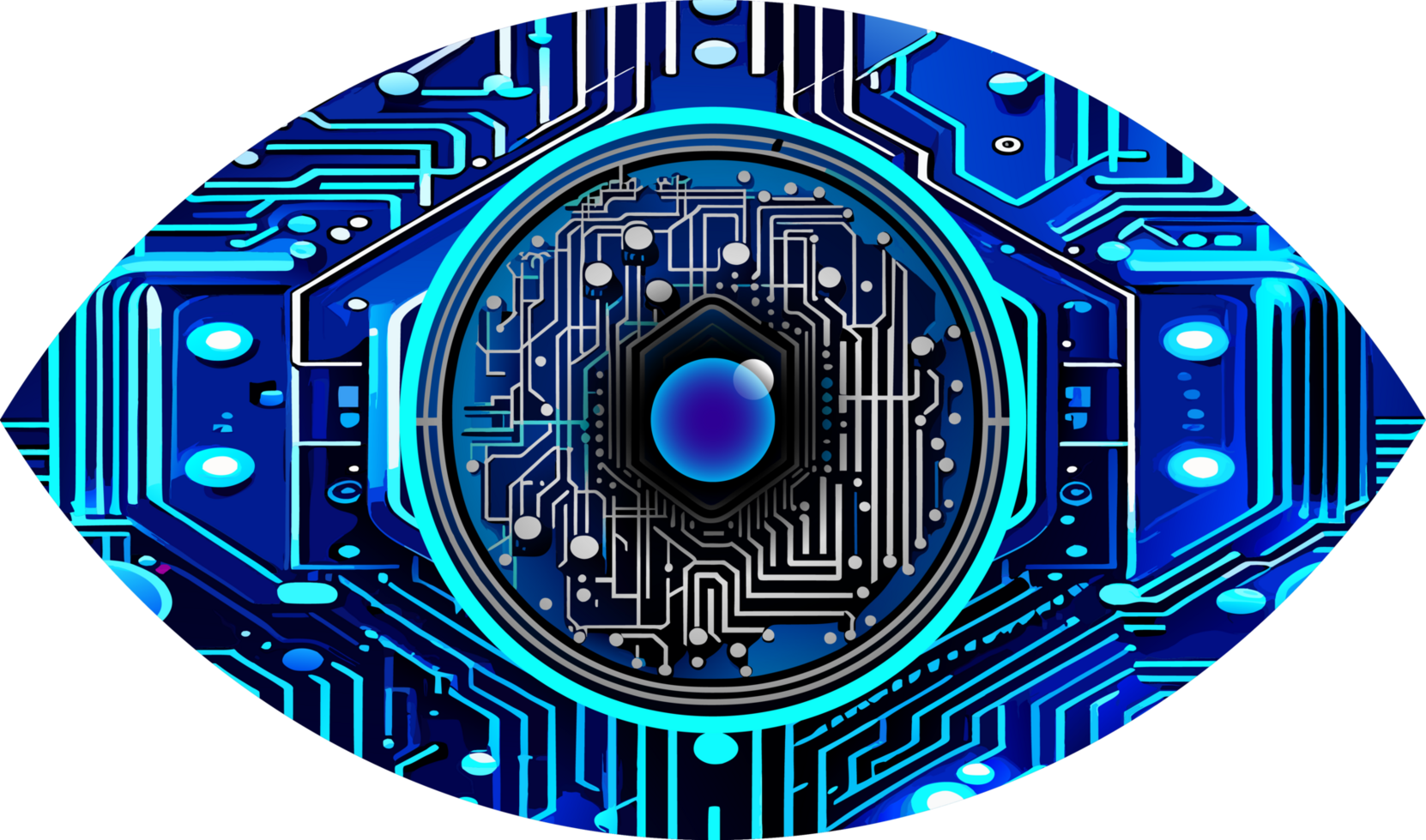 eye circuit digital technology png
